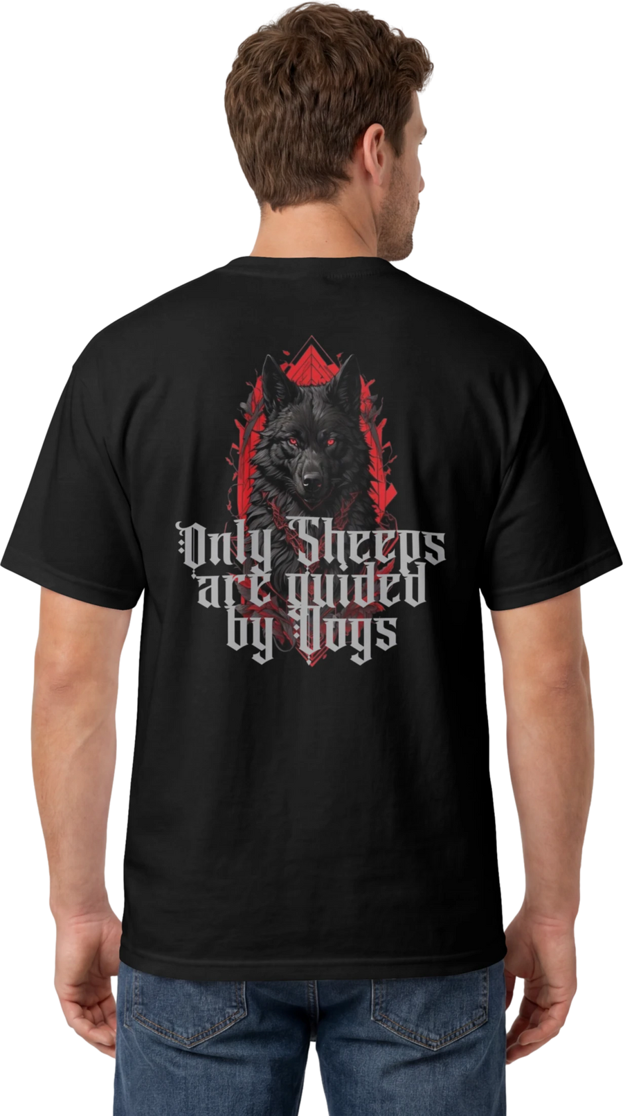Only Sheeps Are Guided By Dogs t-shirt