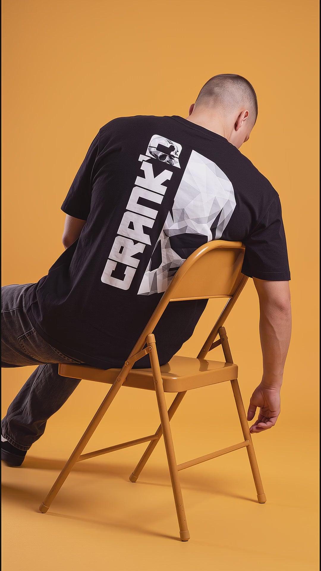 CRANK'D T-shirt mockup video